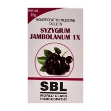 SBL Syzygium Jambolanum Trituration Tablets Free Delivery 5 to 7 days