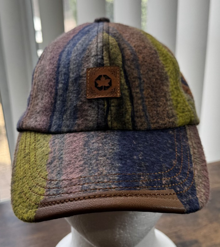 Felt Multi-colored Maple Leaf Adjustable Buckle B… - image 2