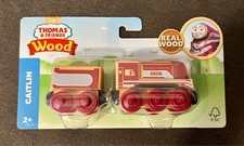 New THOMAS FRIENDS WOODEN TOY TRAIN Named CAITLIN Very Rare and Hard to Find