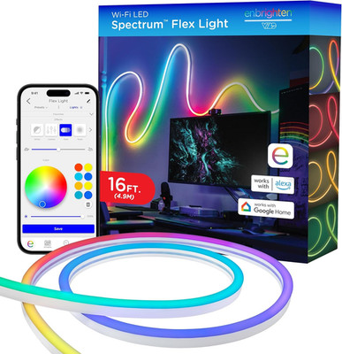 Vibe Spectrum LED Neon Rope Lights, Indoor Smart Light, Color Changing RGBWIC Le