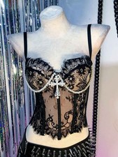 DIY Harajuku Vêtements de Rue Y2K TOPS Années 90 Grunge Goth Emo Croix E-Filles