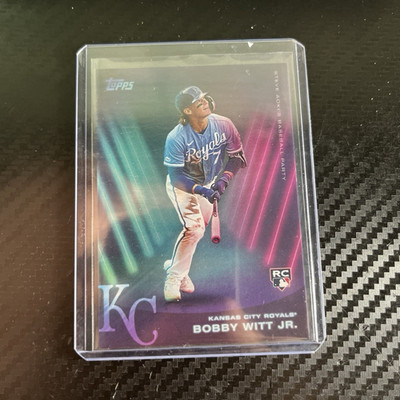 Topps 2022 X Steve Aoki Wave 1 Bobby Witt Jr. RC Royals #100
