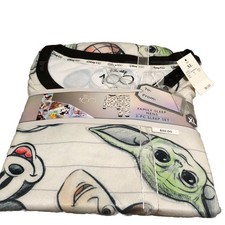 Men s Disney 100 Family Sleep Character Mash Up 2 Piece Set Size XL New PJS