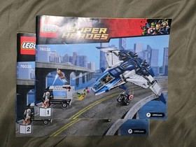 LEGO Marvel: The Avengers Quinjet City Chase (76032) NO BOX, MISSING MINFIGS