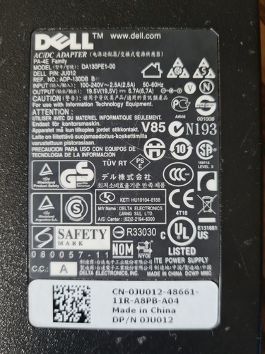 Dell DA130PE1-00 Netzteil 19,5V 6,7A  130 W für Laptop Notebook gebraucht
