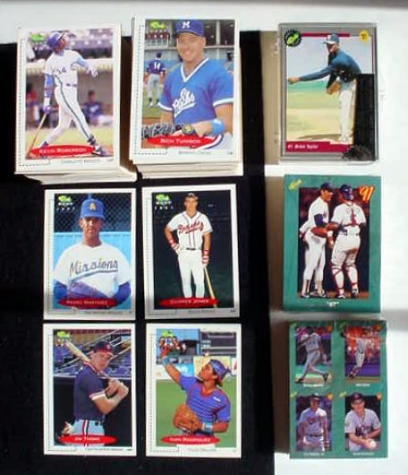(3) 1991 Classic Game Baseball Card Sets Best Green & Draft Picks