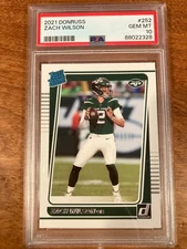 2021 Panini Donruss - Rated Rookie Zach Wilson CHECK DESCRIPTION