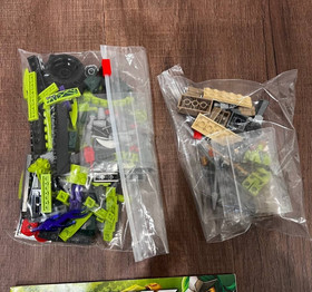 Lego Ninjago: 9447 Lasha's Bite Cycle, Box + Instruction, Not sealed