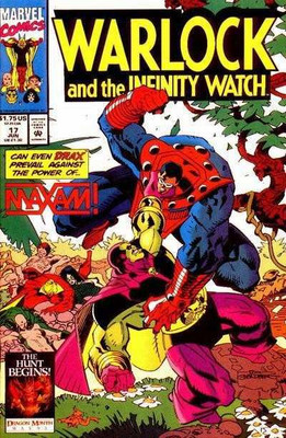 Warlock and the Infinity Watch (1992) #  17 (6.0-FN) Maxam 1993