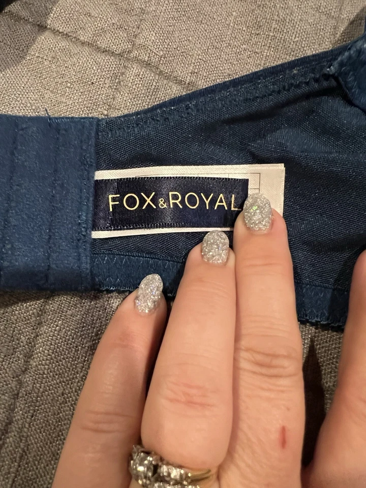 Sujetador Fox & Royal 42 C/D Lencería Sexy Encaje Encaje Nuevo Sin Etiquetas Foto 4 de 4