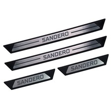 Einstiegsleisten Schutz für Dacia Sandero III 2020-2025, 4tlg Edelstahl Platten