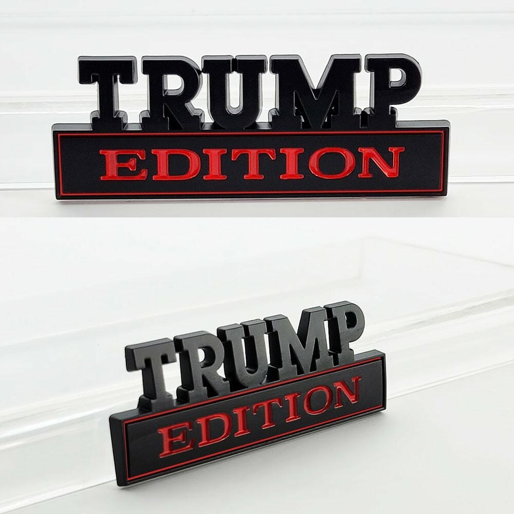 Trump Edition Chrome Emblem : R/InfowarriorRides - Foto 11