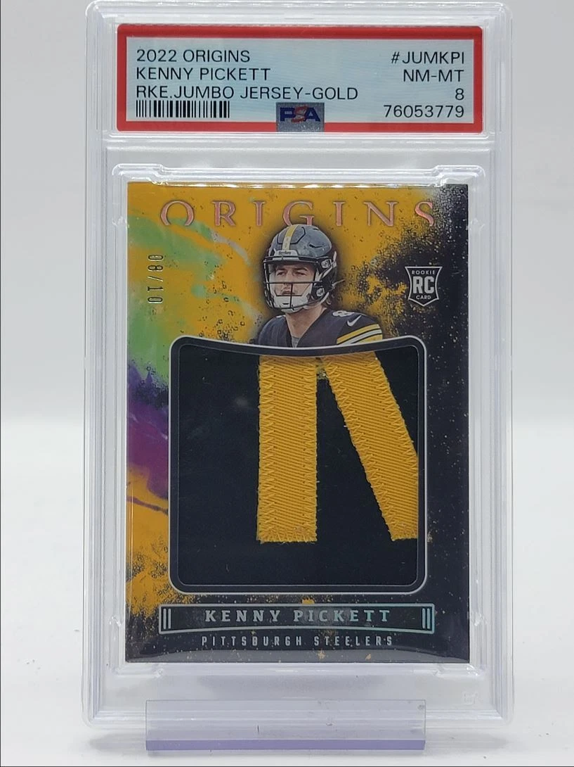 Kenny Pickett Panini Origins Rookie Jumbo Jersey #JUMKPI Gold