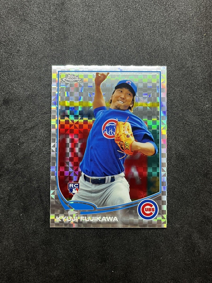 2013 Topps Chrome X-Fractor Kyuji Fujikawa #130 Rookie RC | eBay