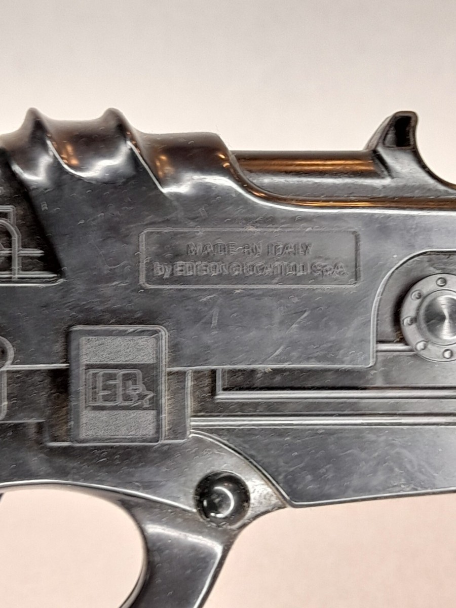 Vintage 1982 Edison Giocattoli Toy Space Gun ZX271 Blade Vintage 1982 Edison Giocattoli Toy Space Gun ZX271 Blade