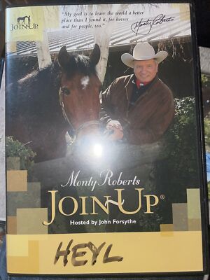 Monty Roberts JoinUp Join Up Horse Training Non-Violent Methods DVD 2004 How To