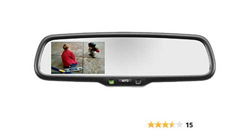 New Gentex 50-GENK332S 3.3 inch Auto-Dimming Rear View Mirror Monitor - Picture 2 of 2