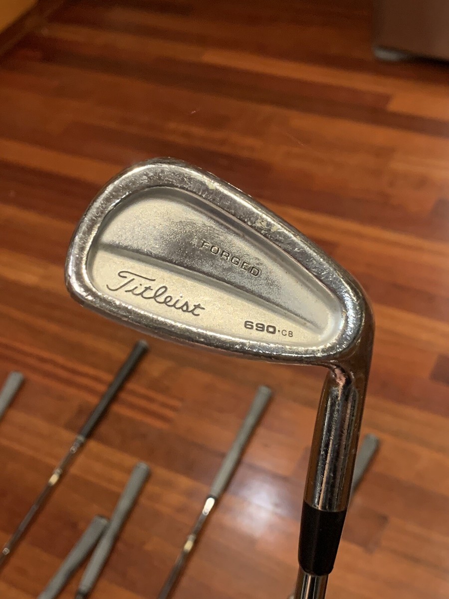 Mens Titleist 690 Cb Set P-3 Iron Golf Clubs | eBay