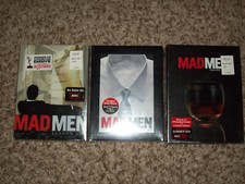 Mad Men:The TV Series Collection Seasons 1-2-3 BOX SETS NEW FACTORY SEALED