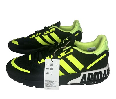 FY3632] Adidas Mens ZX 1K Boost “Bold Logo Graphic” Running Shoes