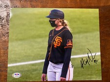 Alyssa Nakken Signed 8x10 Photo Psa Dna Coa Autographed San Francisco Giants
