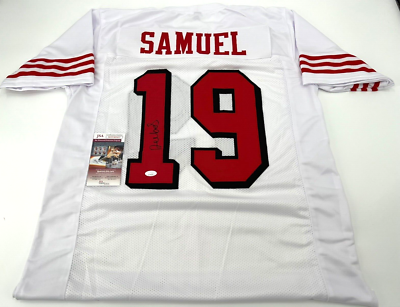 Maillot San Francisco 49ers Rouge Signé Deebo Samuel - Taille XL (JSA)
