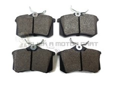 SET 4 PASTIGLIE DISCO FRENO POSTERIORI SKODA SUPERB 2002-2008 1.8 1.9 2.0 2.5 2.8 NUOVE