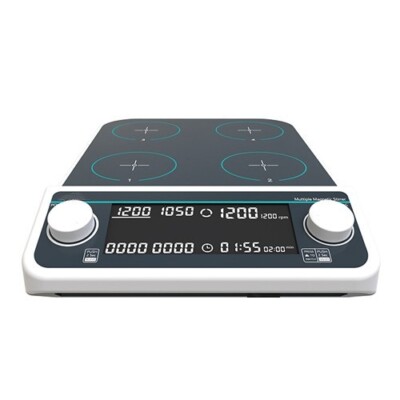 Multi Position Magnetic Stirrer with Speed 50-1500RPM Capacity 500ml*4