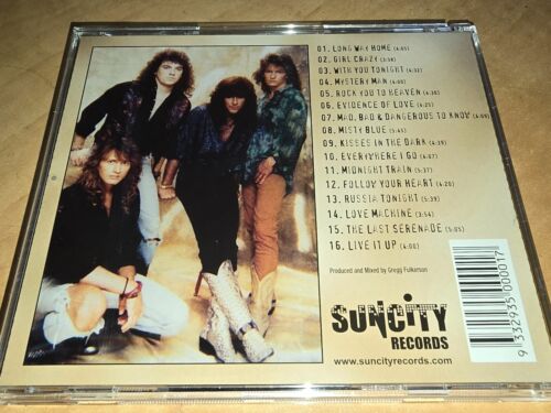 BLUE TEARS CD Mad,bad..Mega Rare,Suncity Rec. 2005 AOR/Roxus Air Force Touch-Shy - Picture 2 of 4