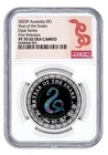 2025 Australia Opal Lunar Snake Silver Proof 1 oz NGC PF70 UCAM First Releases