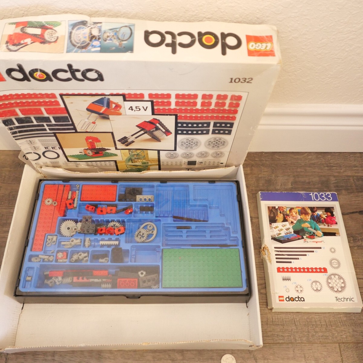 Vintage 1990 Lego Dacta 1032 Educational Teaching Set w/ Box