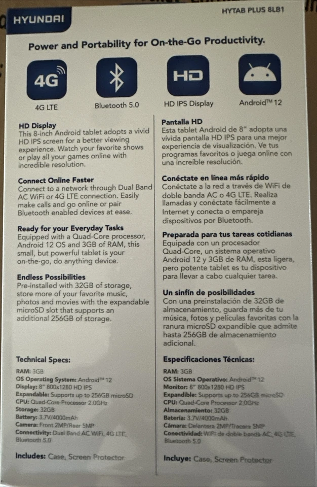 HYUNDAI HYTAB PLUS 8LB1 (CC2006524) - Image 2 of 2