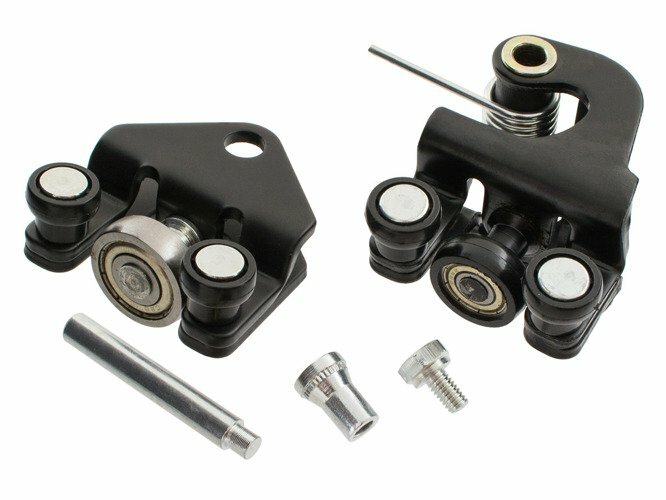 Rouleau guidage porte coulissante droite haute résistance pour Nissan Interstar 3 pièces