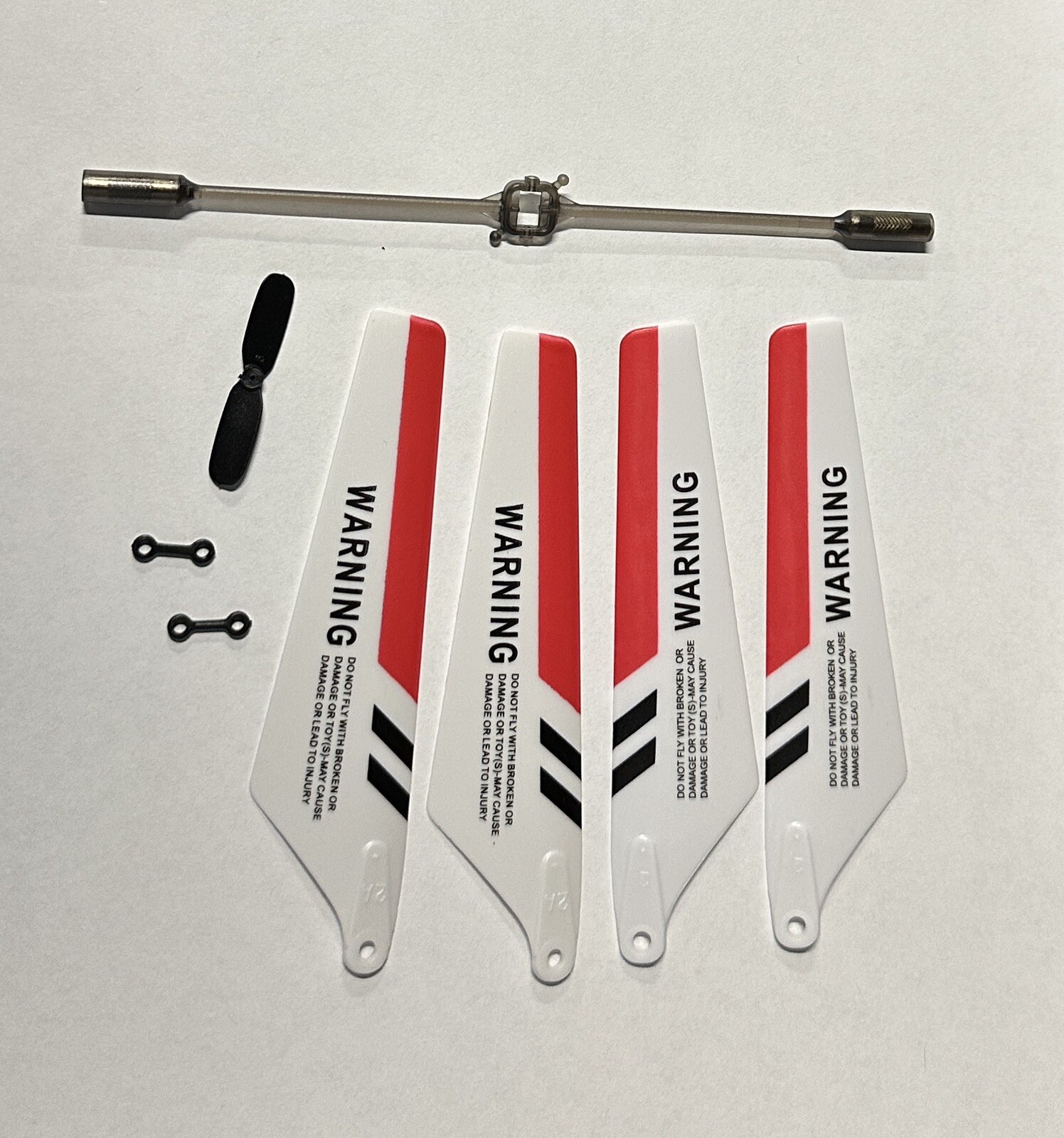 Syma S107 RC Helicopter Replacement Spare Parts Red Blades