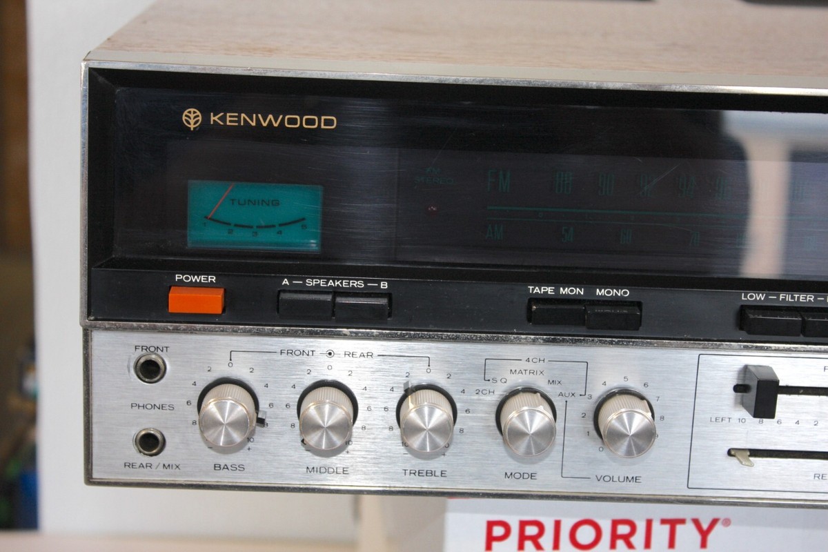 KENWOODコンポ Vintage Kenwood KR-8140 4 Channel Stereo Receiver TESTED! | eBay