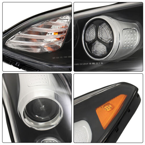 Front Headlight Assembly LED DRL For 2017-2019 Kia Sportage FWD LH+RH Clear Lens - Picture 4 of 12