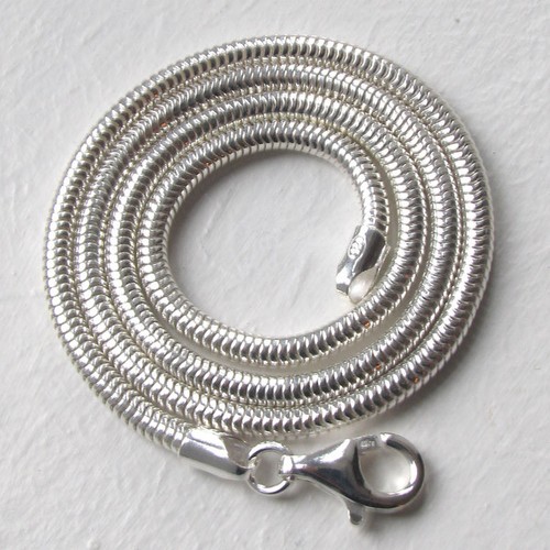 Italian Solid Sterling Silver Snake 