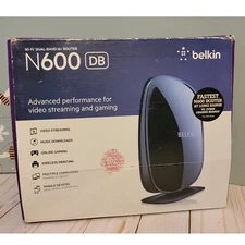 Belkin N600 300 Mbps 4-Port 10/100 Wireless N Router (F9K1102) TESTED/WORKING