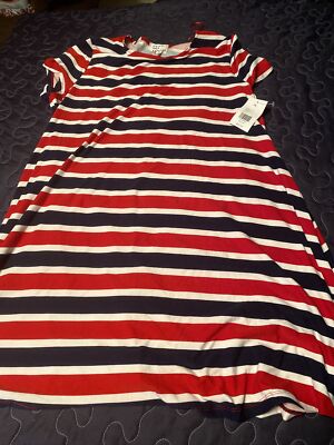 Belk - Liberty Park - Harbor Navy - July 4th Dress - Price Tag $40.00 | eBay