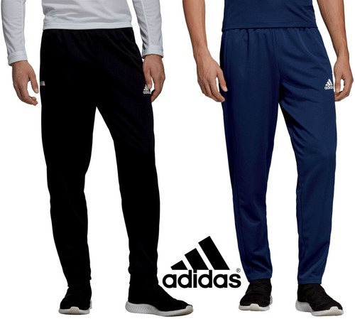 Adidas T19 equipo de vestir para hombres Pantalones Chándal Tejido  Pantalones Gimnasio-Climalite | eBay