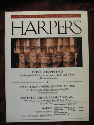 HARPERs Magazine September 1995 David Shenk Steven Rinehart Sallie Tisdale