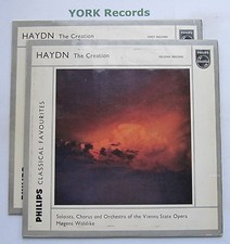 G 04203/4 L - HAYDN - The Cration WOLDIKE Vienna State Op - Ex 2 LP Record Set