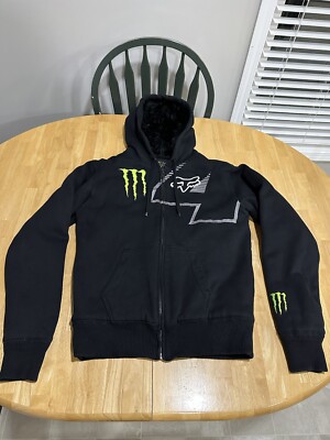 Fox Racing Monster Energy Ricky Carmichael #4 Sherpa Hoodie