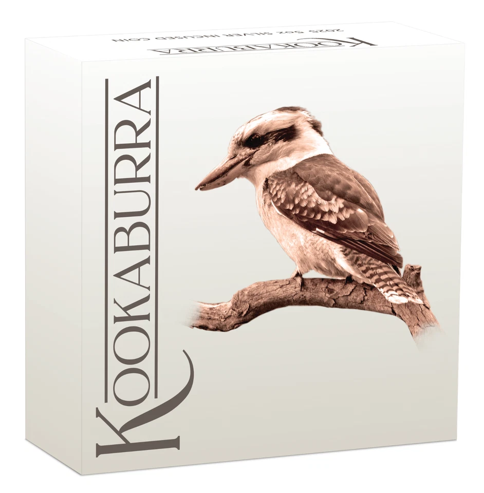*500 Mintage* 2025 35th Ann. INCUSED High Relief Kookaburra 5oz $8 Silver Coin - Image 3 of 4