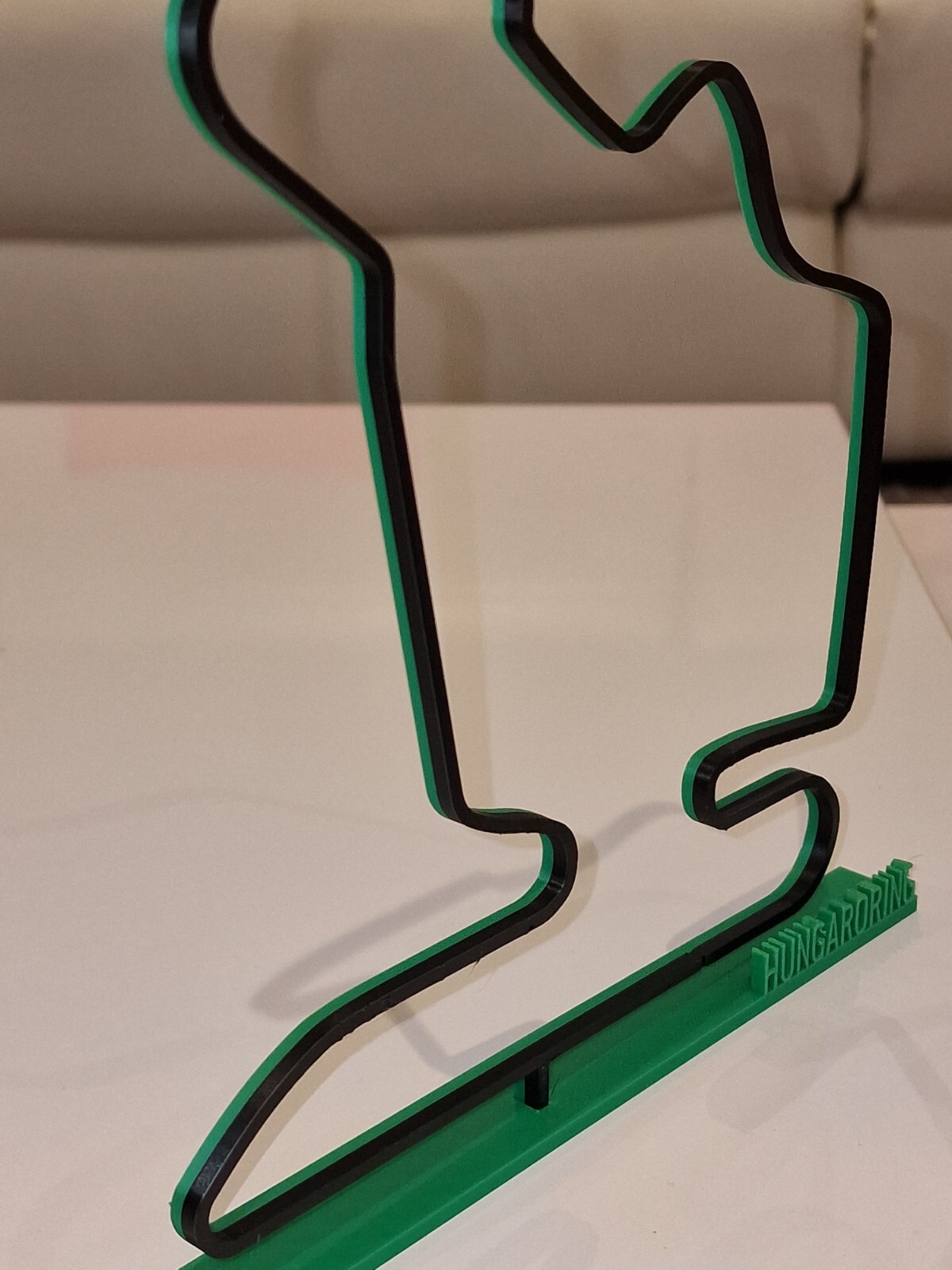 F1 Circuit Race Track Art Motorsport 3D Printed Multiple Colours Most