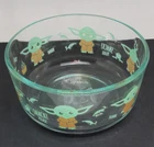Pyrex Special Edition Star Wars Baby Yoda Tempered Glass Bowl