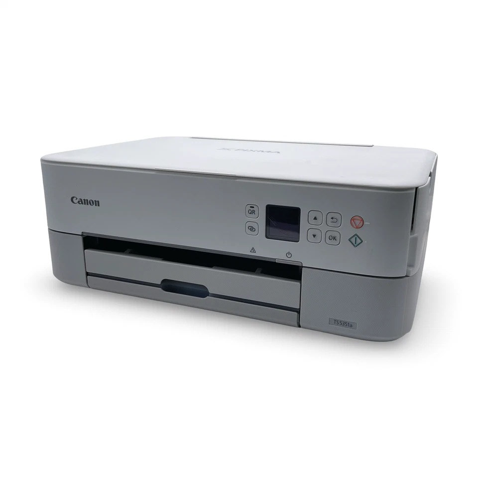 Canon Pixma TS5351a 3 in 1 Multifunktions Farb Drucker Weiß