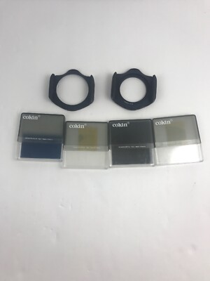 Lot of 11 Cokin A & B Filters and Frames Cromofilter SA Paris France