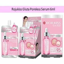 6 ml Rojukiss White Gluta Poreless Advanced Repair Blemishes 6 pcs Serum New