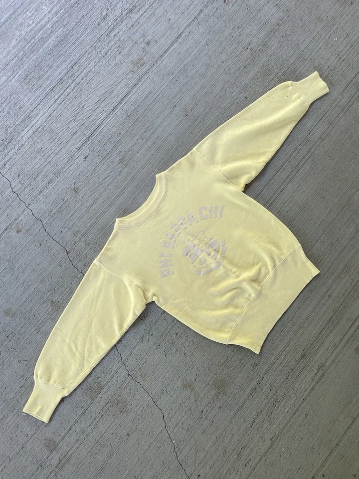 Rare 50s Vintage Champion Running Man Fraternity Sorority Sweatshirt  - Image 4 of 4